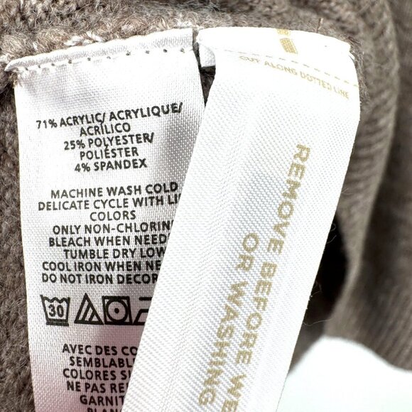 Loft Classic Sweater NWT with Pearls on Sleeves woman’s size XL - Picture 8 of 12